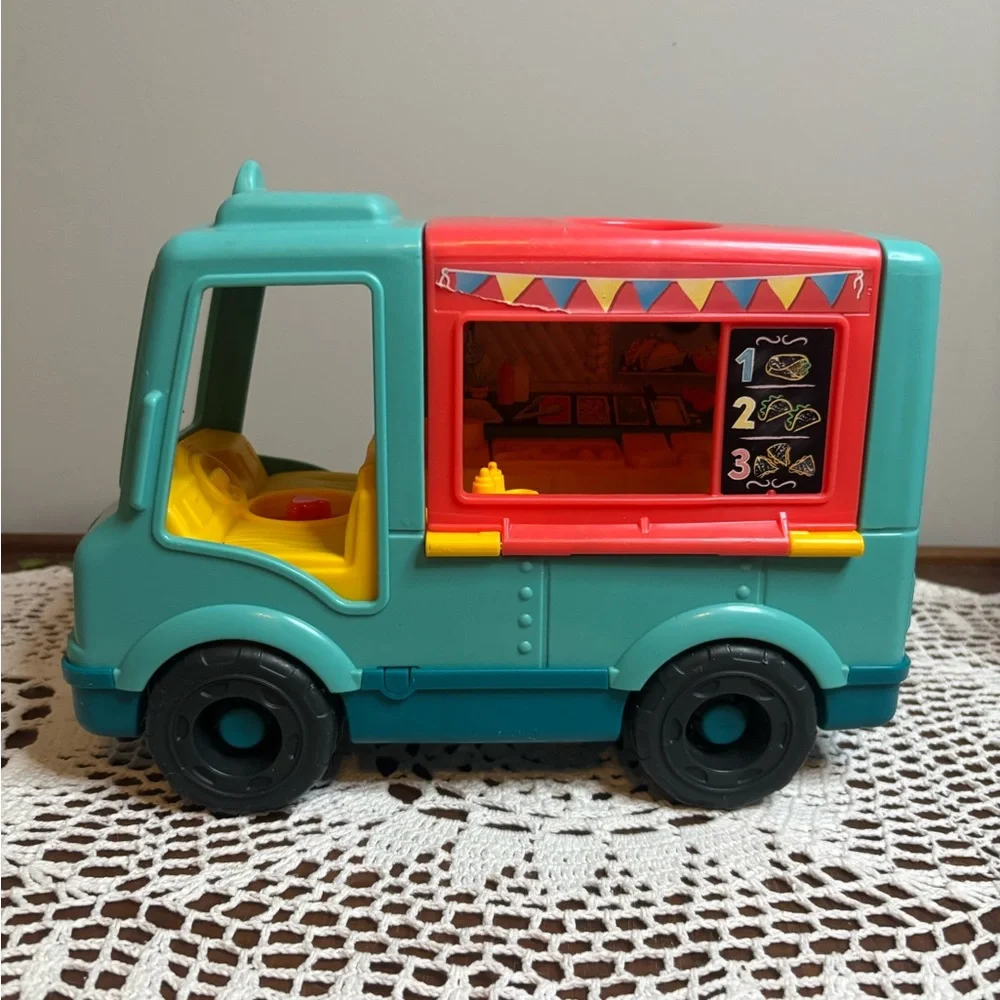 Fisher Price Little People Colorful‎ Taco Food Truck Toy